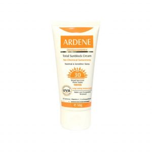کرم ضد آفتاب آردن SPF 30 مناسب پوست معمولی و حساس وزن 50 گرم - رنگی