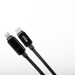 کابل تبدیل USB-C به لایتنینگ کربی مدل BE-C106CL طول 1.2 متر مشکی