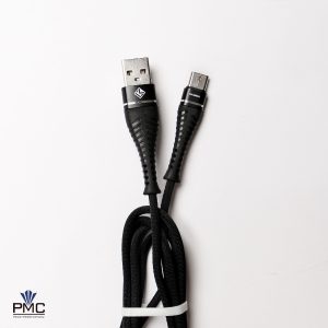 کابل تبدیل USB به USB-C کلومن مدل KD - 58 طول 1 متر طلایی