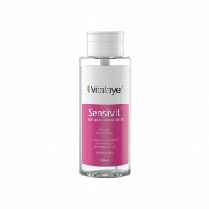 محلول پاک کننده آرایش ویتالیر مدل Sensivit حجم 250 میلی لیتر