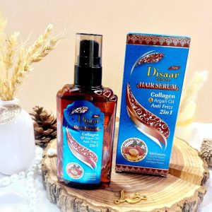 سرم مو کلاژن و روغن آرگان ضد وز حجم 120 میلی لیتر دیسار DISAAR کد DS51984 | پخش عمده