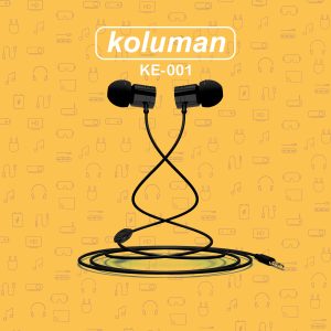 هندزفری کلومن مدل KE - 001 مشکی