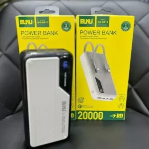 پاوربانک 20000 میلی آمپر  فست شارژ برند BUKU مدل MG-G108L