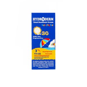 کرم ضد آفتاب کودکان هیدرودرم SPF 30 حجم 50 میلی لیتر